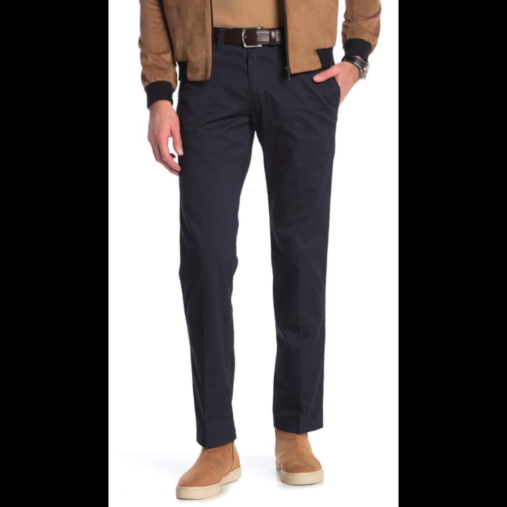 Brax Kapok Pima Twill Regular Fit Chino Pants - Picture 2 of 8